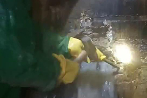 大同消防水池堵漏施工视频