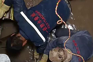 大同电梯井堵漏施工视频
